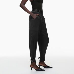 High waisted Satin Cargo Pant Babaton